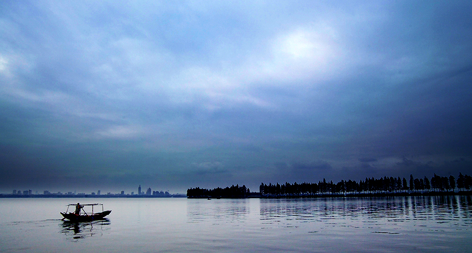 万达武汉中央文化区东湖美景