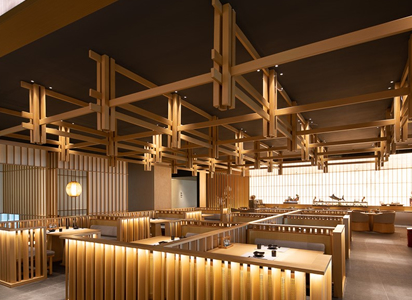 山西潇河新城万达锦华酒店和･日餐厅