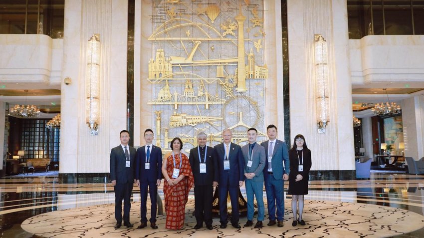 印度总理莫迪及代表团在天津富力万达文华酒店