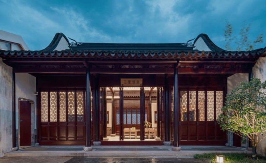 酒店整体设计深植苏州在地文化肌理