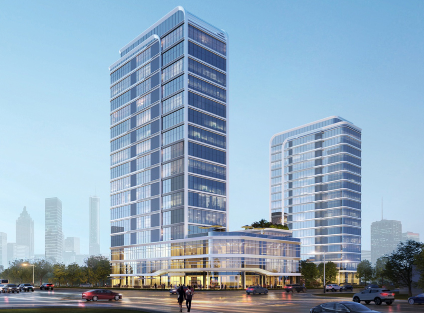 杭州萧山机场万达颐华酒店和万达美华酒店